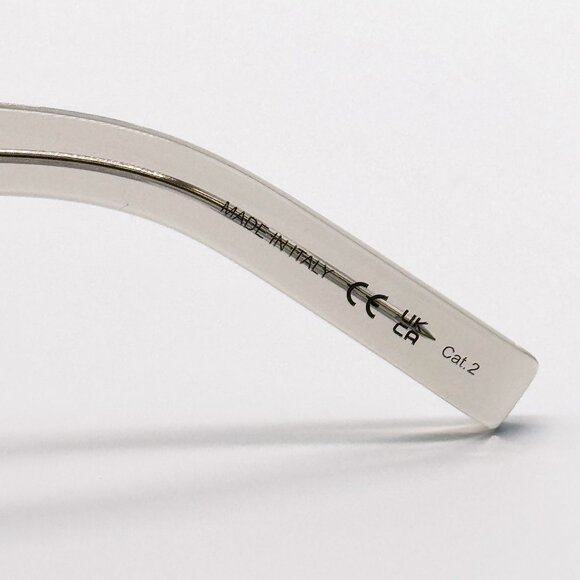 NEW SAINT LAURENT SL402 018 SUNGLASSES UNISEX BEIGE SQUARE SL 402 018 - Picture 7 of 8